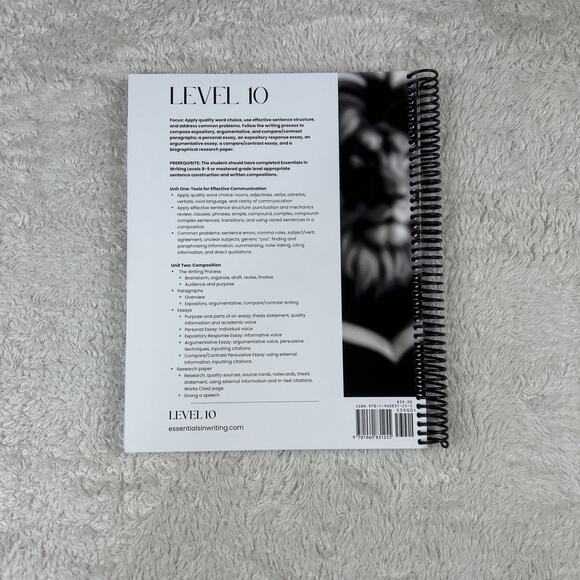 Essentials In Writing & Literature Books Level 10 Student, Resource, Teacher EIW - Picture 5 of 11